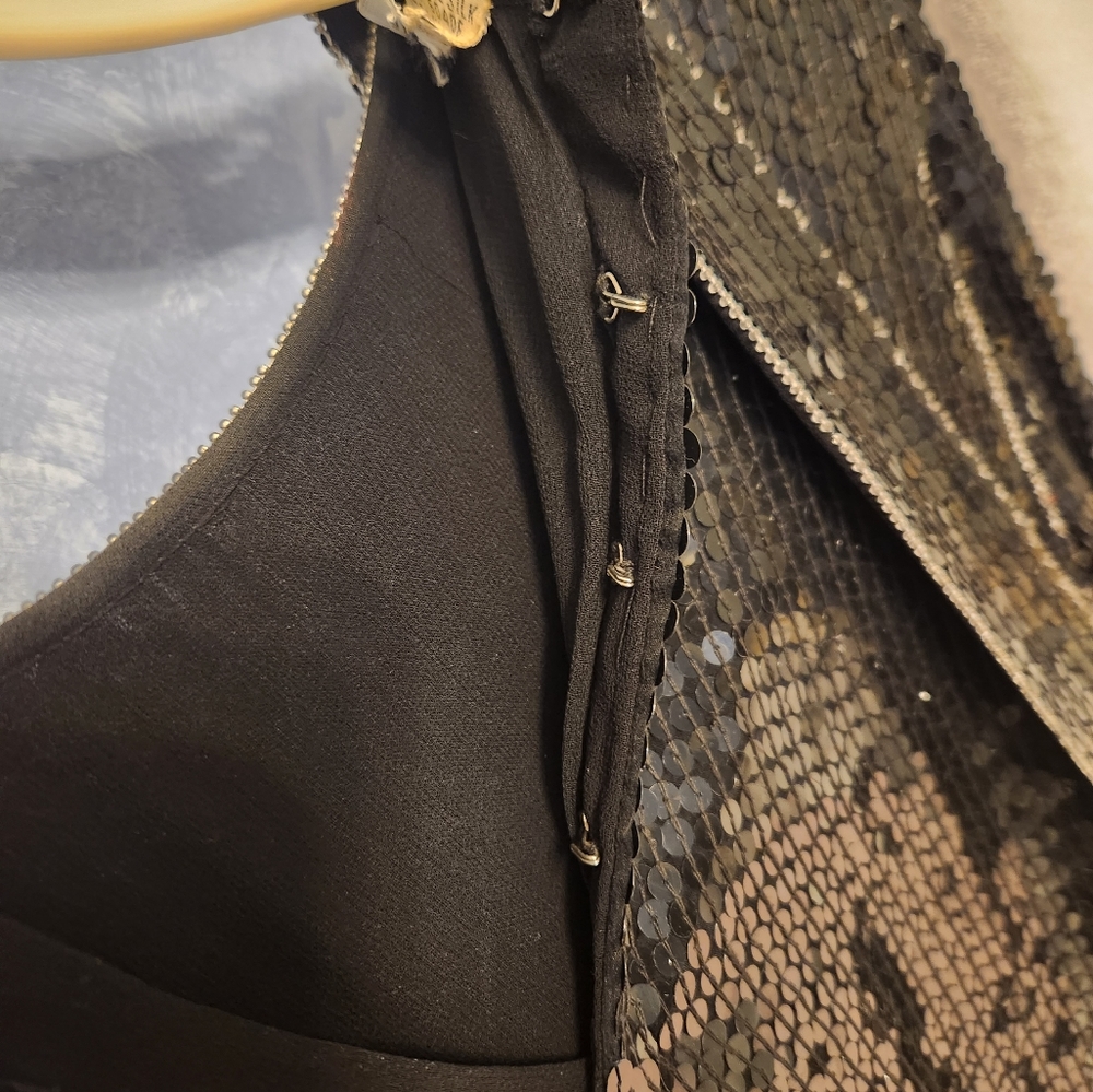 Judith Ann Creations sequin cocktail formal dress - Picture 9 of 10